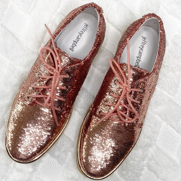 Jeffrey Campbell Shoes - JEFFREY CAMPBELL sequin lace up